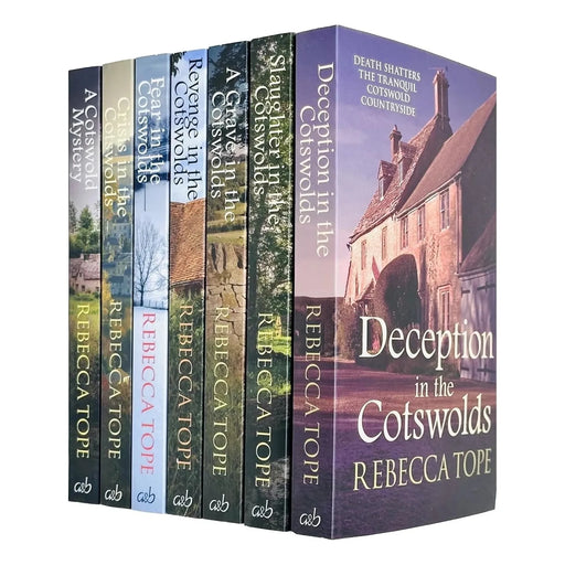 Cotswold Mystery Series 7 Books Collection Set by Rebecca Tope Slaughter, Crisis in the Cotswolds - The Book Bundle