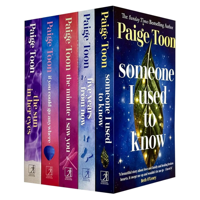 Paige Toon 5 Books Collection Set (Someone I Used to Know, The Minute I Saw You & More...)