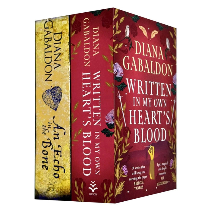 Outlander Series 2 Books Set By Diana Gabaldon (An Echo in the Bone, Written in My Own Heart's Blood)