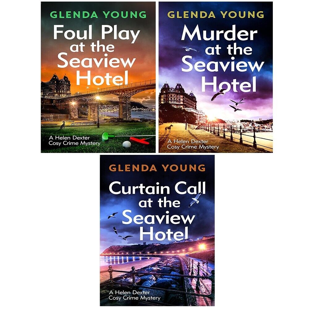 Helen Dexter Cosy Crime Mysteries 3 Books Set by Glenda Young Foul Play ...
