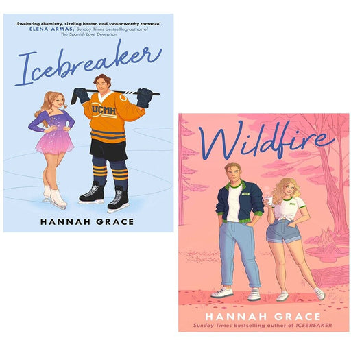 Hannah Grace Collection 2 Books Set Wildfire Hannah Grace, Icebreaker - The Book Bundle