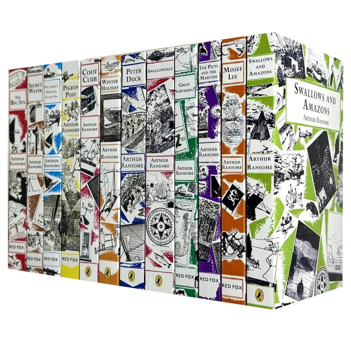 Swallows and Amazons Series 12 Books Collection Set by Arthur Ransome