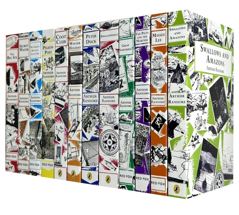 Swallows and Amazons Series 12 Books Collection Set by Arthur Ransome