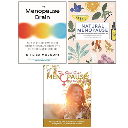 Menopause Brain, Good Food Menopause Diet, Natural Menopause (HB) 3 Books Set - The Book Bundle
