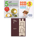 Korean Cookbook (HB), Nom Nom Chinese, 5 Simple Ingredients Iota 3 Books Set - The Book Bundle