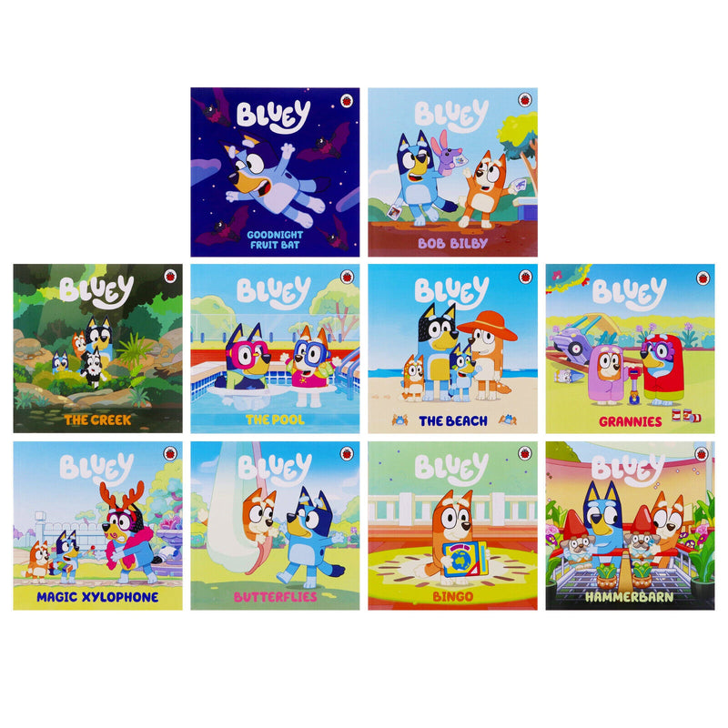 Bluey Let's Do This! Box of Books 10 Books Collection Box Set - The Book Bundle