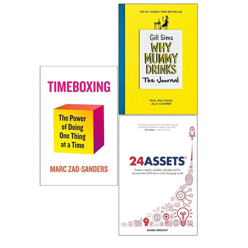 Timeboxing, Why Mummy Drinks The Journal, 24 Assets 3 Books Set - The Book Bundle