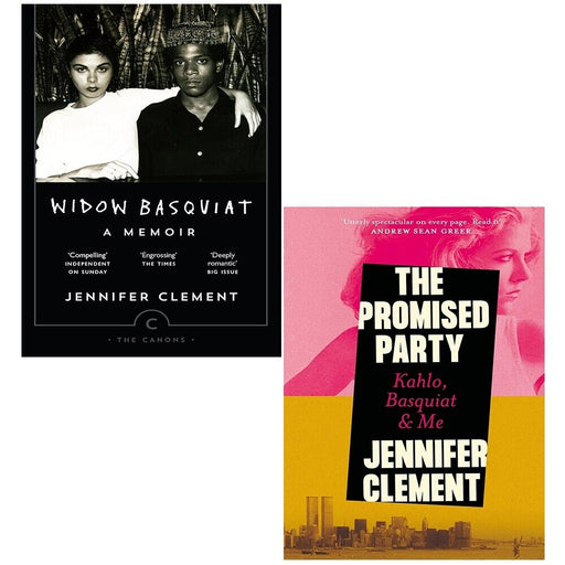 Jennifer Clement Collection 2 Books Set Promised Party (HB), Widow Basquiat - The Book Bundle