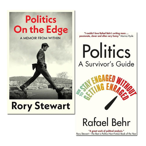 Politics On the Edge Rory Stewart, Politics A Survivor’s Guide Rafael Behr books - The Book Bundle