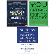 Mental Game of Trading, Success through Positive Mental, You Are a Badass 3 Books Set - The Book Bundle