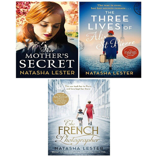 Natasha Lester Collection 3 Books Set Three Lives of Alix St Pierre,French Photo - The Book Bundle