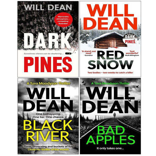 Tuva Moodyson Mystery Series 4 Books Collection Set by Will Dean - The Book Bundle