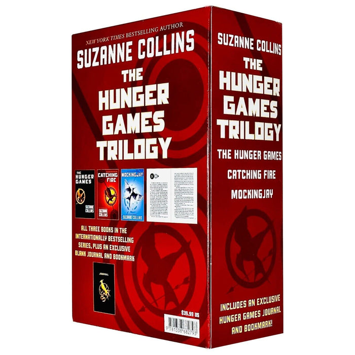The Hunger Games 4 Books Collection Box Set By Suzanne Collins includes and Exclusive Journal and Bookmark - The Book Bundle