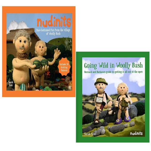 Sarah Simi Collection 2 Books Set (Nudinits, Going Wild in Woolly Bush) Hardcover - The Book Bundle
