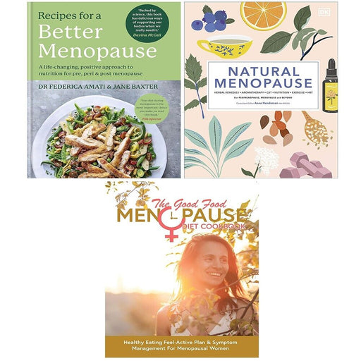 Recipes for a Better Menopause (HB),Natural Menopause (HB),Good Food 3 Books Set - The Book Bundle