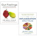 Dr Will Cole Collection 2 Books Set Gut Feelings, Inflammation Spectrum - The Book Bundle