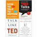 How to Talk to Anyone, Ted Talks, Talk Like Ted, 10% Happier 4 Books Collection Set - The Book Bundle