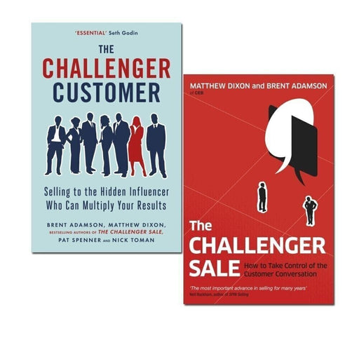 Challenger Sale, Challenger Customer 2 Books Collection Set by Matthew Dixon - The Book Bundle
