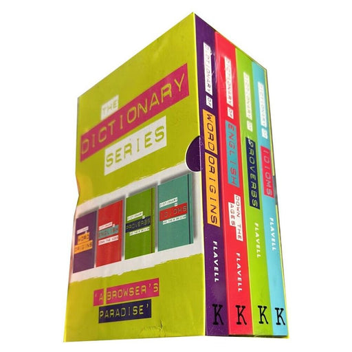 The Dictionary Series 4 Books Collection Set ( Idioms, Proverbs, English & Word) - The Book Bundle