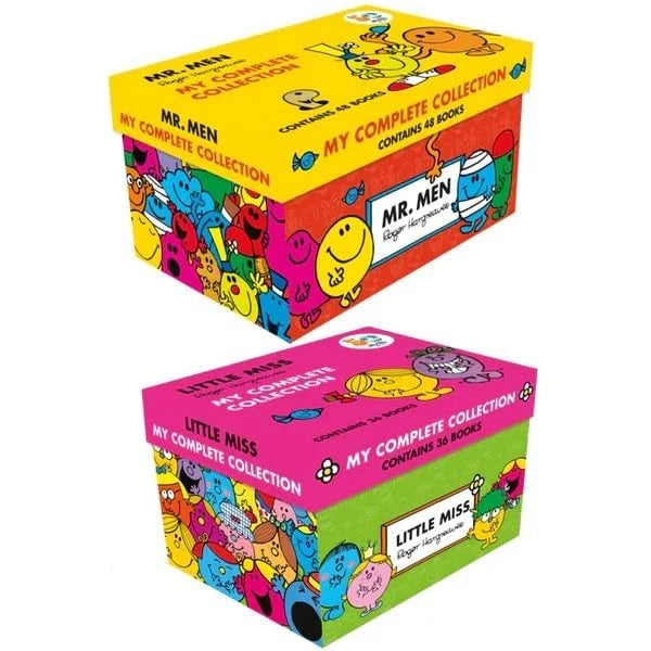 Mr. Men and Little Miss 84 Books Collection Set by Roger Hargreaves - Fiction - Paperback