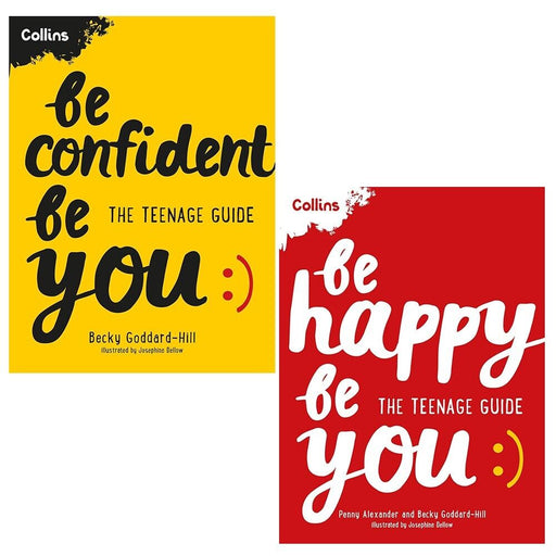 Becky Goddard-Hill Collection 2 Books Set Be Confident Be You (HB), Happy Be You - The Book Bundle