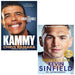 Kammy Chris Kamara, Extra Mile Inspirational Kevin Sinfield (HB) 2 Books Set - The Book Bundle