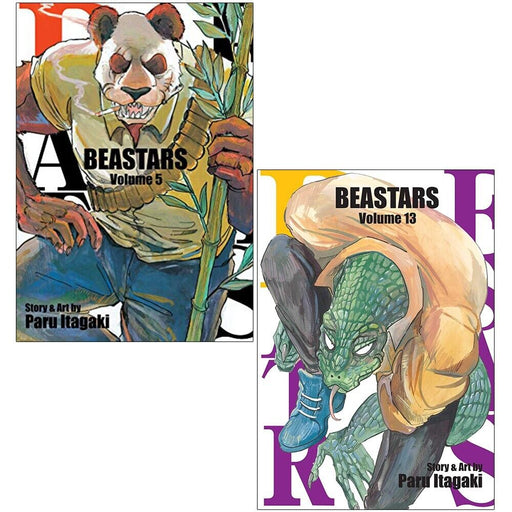 BEASTARS Series Volume [5 & 13] Collection 2 Books Set By Paru Itagaki - The Book Bundle