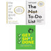 Get Sh*t Done Chartwell, Not To Do List (Hardcover), Art of the Good Life 3 Books Set - The Book Bundle