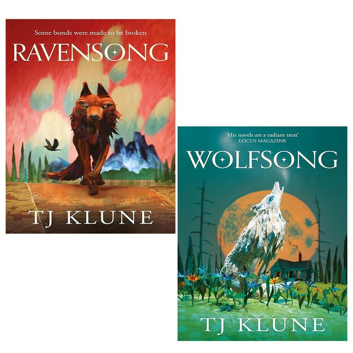 Green Creek TJ Klune Collection 2 Books Set Ravensong, Wolfsong