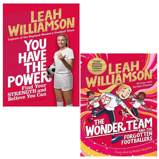 Leah Williamson Collection 2 Books Set You Have the Power, Wonder Team Forgotten - The Book Bundle