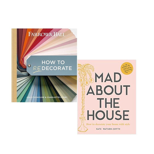 Farrow and Ball How to Redecorate,Mad about the House 2 Books Collection Set - The Book Bundle