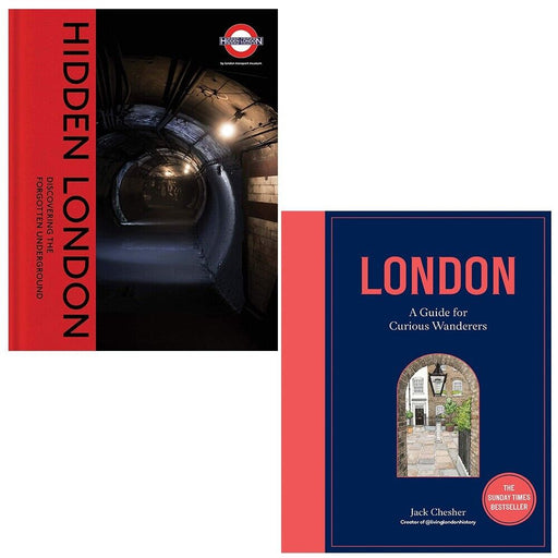 London Jack Chesher, Hidden London David Bownes, Chris Nix 2 Books Set - The Book Bundle