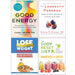 Good Energy (HB), Mediterranean Diet, Longevity Paradox, Body Reset Diet 4 Books Set - The Book Bundle