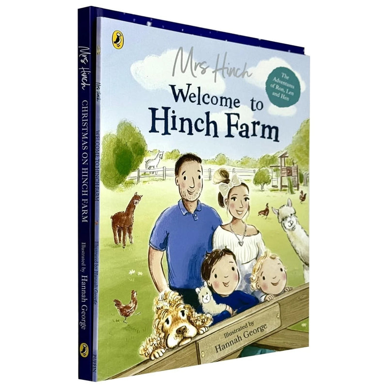 The Adventures of the Hinch Brothers Series 2 Books Collection Set By Mrs Hinch (Welcome to Hinch Farm & Christmas on Hinch Farm) - The Book Bundle