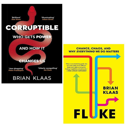 Dr Brian Klaas Collection 2 Books Set (Corruptible Who Gets Power and How it Changes Us) - The Book Bundle