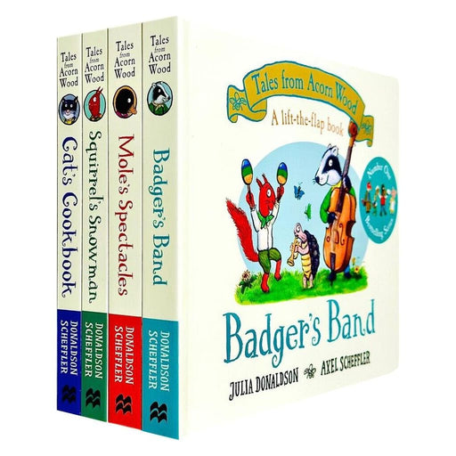 Julia Donaldson Tales From Acorn Wood Series 4 Books Collection Set - The Book Bundle
