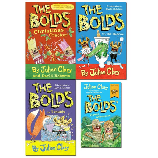 Julian Clary Bolds Series 4 Books Collection Set - The Book Bundle