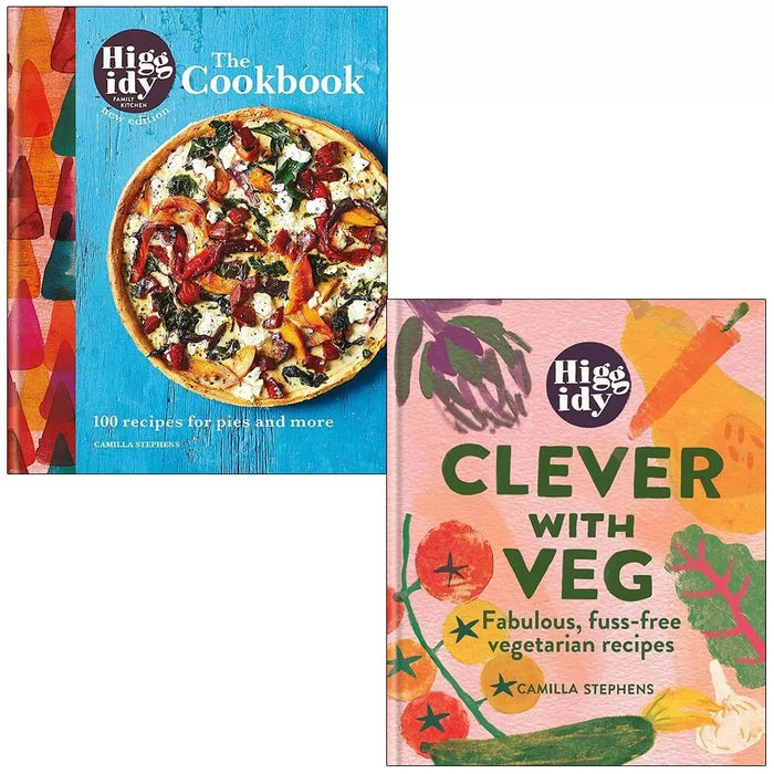 Camilla Stephens Collection 2 Books Set (Higgidy Cookbook,Higgidy Clever with Veg) - The Book Bundle