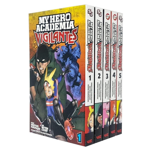 My Hero Academia Vigilantes Series Collection 1-5 Books Set Hideyuki Furuhashi - The Book Bundle