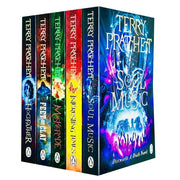 Terry pratchett Discworld novels Series 4 :5 books collection set - The Book Bundle