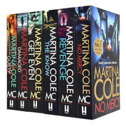 Martina Cole Collection 6 Books Set (The Ladykiller, Damaged, The Faithless, Hard Girls, Goodnight Lady, Dangerous Lady) - The Book Bundle