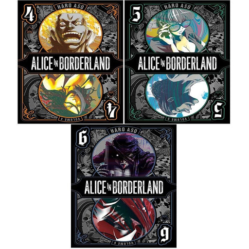 Alice in Borderland Volume 4-6 Collection 3 Books Set By Haro Aso - The Book Bundle