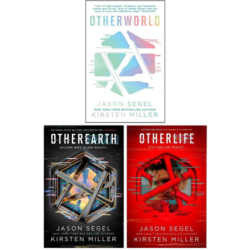 Last Reality Series 3 Books Set by Jason Segel, Kirsten Miller Otherworld - The Book Bundle