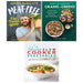 Bowls of Goodness Grains + Greens,Meat-Free One, Skinny Slow Cooker 3 Books Set - The Book Bundle