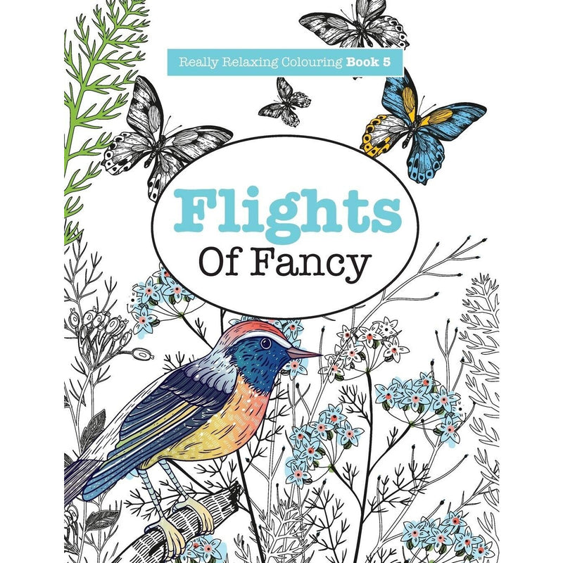 Really RELAXING Colouring 3 Books Collection Set by Elizabeth James - The Book Bundle