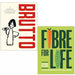 Brutto Russell Norman,Fibre for Life Dr Khosro Ezaz-Nikpay 2 Books Set Hardcover - The Book Bundle