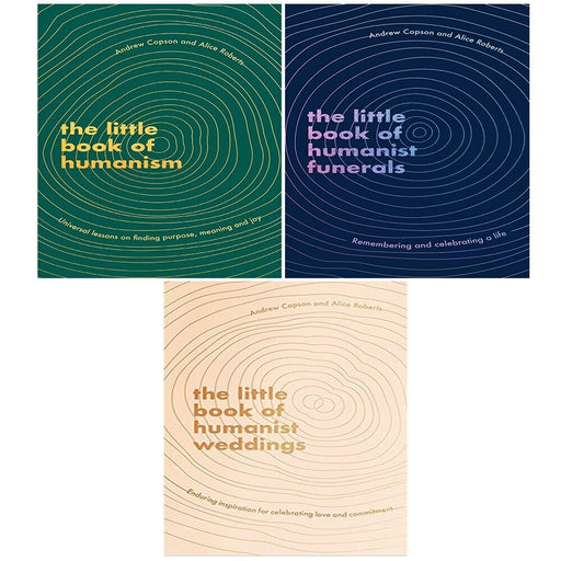 Andrew Copson Collection 3 Books Set Humanist Weddings, Funerals - The Book Bundle