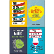 The 28 Day Alcohol Free Challenge, The Alcohol Experiment, This Naked Mind, The Sober Diaries 4 Books Collection Set - The Book Bundle
