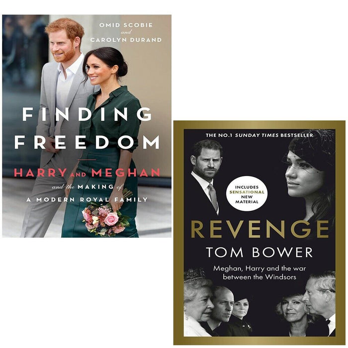 Finding Freedom Omid Scobie,Carolyn Durand,Revenge Tom Bower 2 Books Set - The Book Bundle