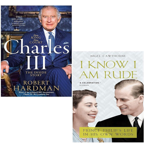 Charles III New King Robert Hardman (HB),I Know I Am Rude but It Is Fun 2 Books - The Book Bundle